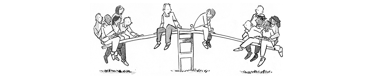Balanced seesaw